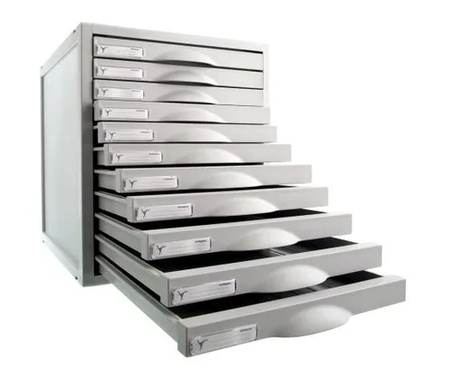 Archivo 2000 Módulo Archisystem 11 Cajones 356x316x362 mm Gris