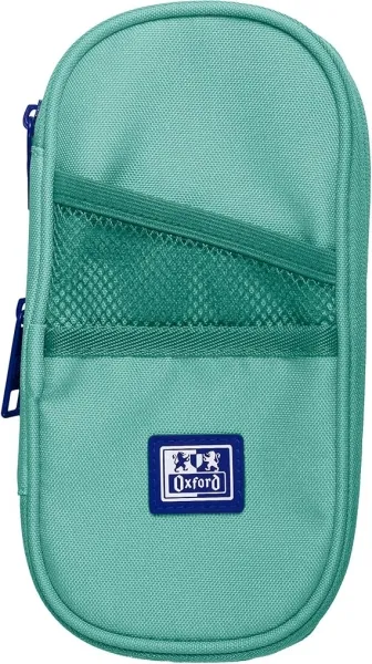 Oxford B-Max Estuche Portatodo Expandible 1 Compartimento 2 Bolsillos Exteriores Color Ice Mint