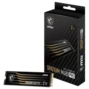 MSI SSD Spatium M480 Pro 2TB PCIe 4.0 NVMe 7400MB/s