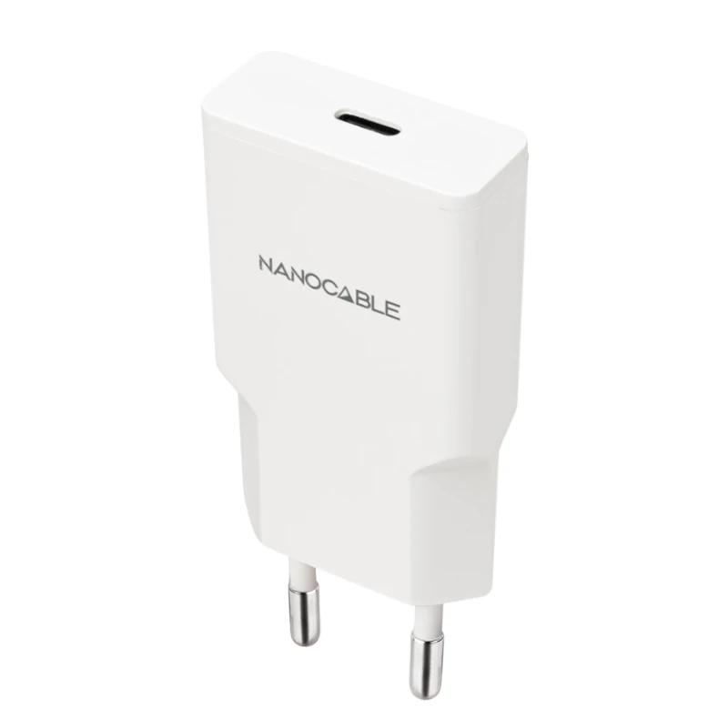 Nanocable Cargador Usb-C/Pd 25W   Blanco