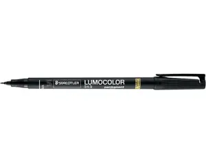 Staedtler Rotulador Permanente Lumocolor 313-9 S Negro - Alta Calidad