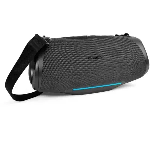 Medion Life P61762 L Altavoz 50W - Bluetooth 5.3 - Modo Broadcast - Resistente al Agua - Hasta 47 Horas de Autonomia - Iluminacion RGB - Color Antracita