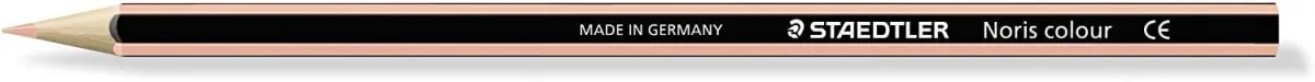 Staedtler Noris Colour 185 Lapiz Hexagonal De Color - Resistencia A La Rotura - Material Wopex - Color Beige