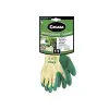 Cegasa Guantes de Trabajo Anticortes Talla 9 Algodón con Recubrimiento de Látex Verde