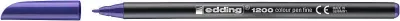 Edding 1200 Rotulador Punta Redonda 1mm Tinta Base Agua Color Violeta
