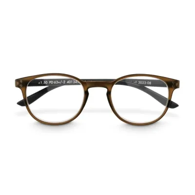 Hama Gafas de Lectura +3.0 Dioptrías Montura de Plástico Reciclado Unisex Marrón