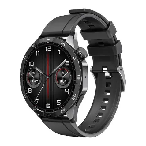 Xo Watch4 Reloj Inteligente Smartwatch Pantalla Redonda 1.43" Amoled - Llamadas Bt - Multideporte - Ip68 - Color Negro