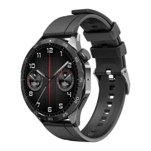 XO WATCH4 Reloj Inteligente Smartwatch Pantalla Redonda 1.43" AMOLED - Llamadas BT - Multideporte - IP68 - Color Negro