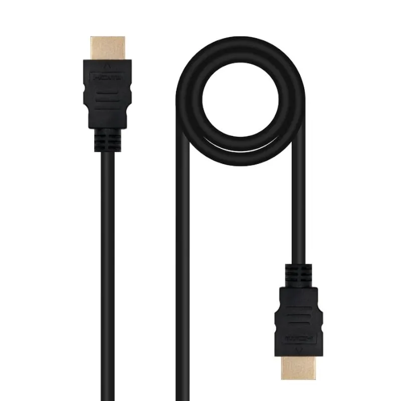 Nanocable Cable HDMI v2.0 Macho a Macho 1.50m - 4K@60Hz 18Gbps - Negro