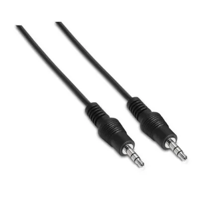 Aisens Cable Audio Estéreo Jack 3.5/M - Jack 3.5/M Negro 1.5M