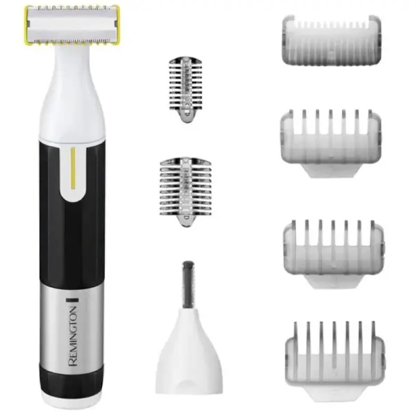 Remington Omniblade Perfilador Multifunción Barba y Cuerpo - Cuchilla Alta Precisión - Batería Recargable - Apto para Ducha