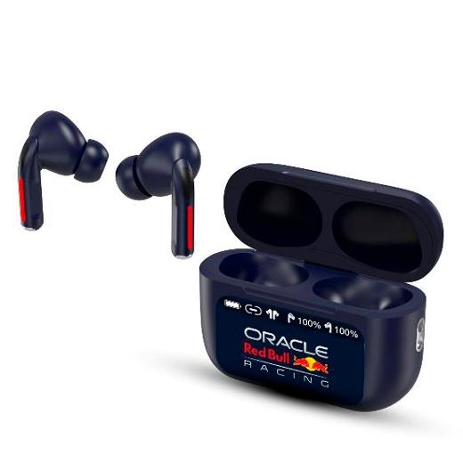 Red Bull Racing Auriculares Nitro Inalambricos Bluetooth Con Estuche De Carga Azul