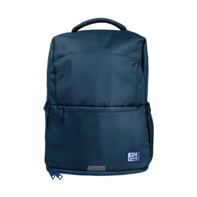 Oxford B-Out Mochila 30L con Bolsillo Acolchado y Funda para Lluvia - Azul Marino