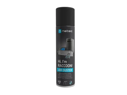 NATEC Racoon Air Limpiador De Aire Comprimido 600 Ml