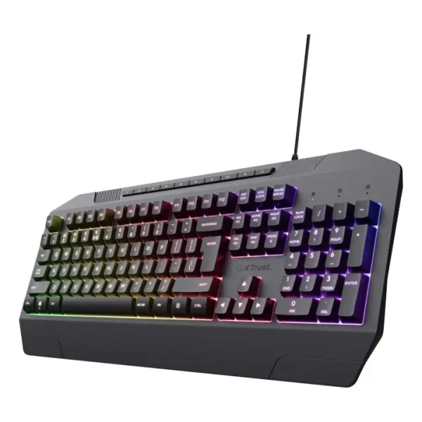 Trust GXT 836 Evocx Gaming Keyboard - LED Lighting and Anti-Ghosting