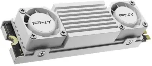 PNY CS3150 SSD M.2 2TB NVMe PCIe Gen5 x4 con Disipador Térmico Blanco