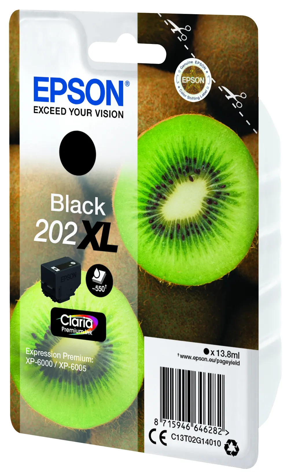 Epson 202XL Cartucho de Tinta Negro Original
