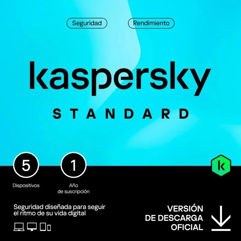 Kaspersky Standard 5L/1A Esd