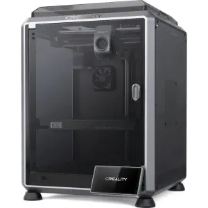 Creality K1C Impresora 3D Cerrada - Tamaño 22x22x25cm - Cuerpo de Aleacion de Aluminio y Cristal - Interfaz de Usuario Inteligente - Velocidad hasta 600mm/s