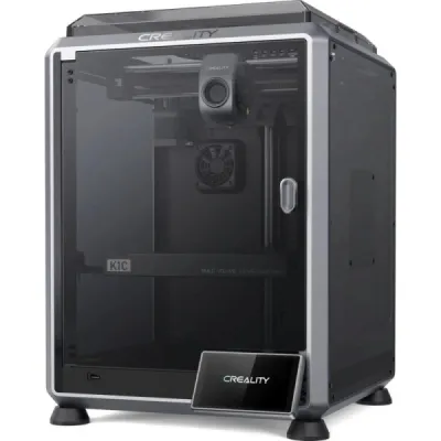 Creality K1C Impresora 3D Cerrada 22x22x25cm Aluminio y Cristal Velocidad 600mm/s