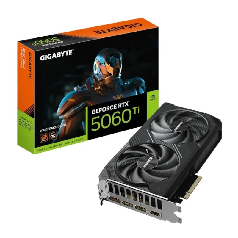 Gigabyte Vga Nvidia Rtx 5060 Ti Wf Oc 8G Ddr7