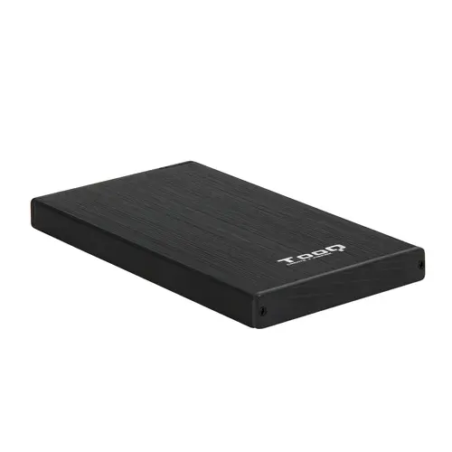 Caja Externa 2.5" Usb 3.0 Tooq Tqe-2527B Para Hd Hasta 9,5 Sata Usb 3.0/3.1 Gen1 Negra