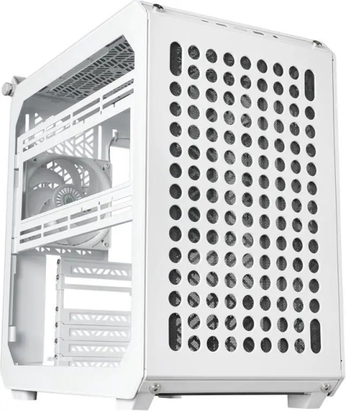 Cooler Master Qube 500 Caja Semitorre Atx/Microatx/Mini-Itx - Ventana Lateral - 7 Ranuras De Expansion - Gestion De Cables - Audio - 2Xusb-A - 1Xusb-C - 415X231X406Mm - Color Blanco