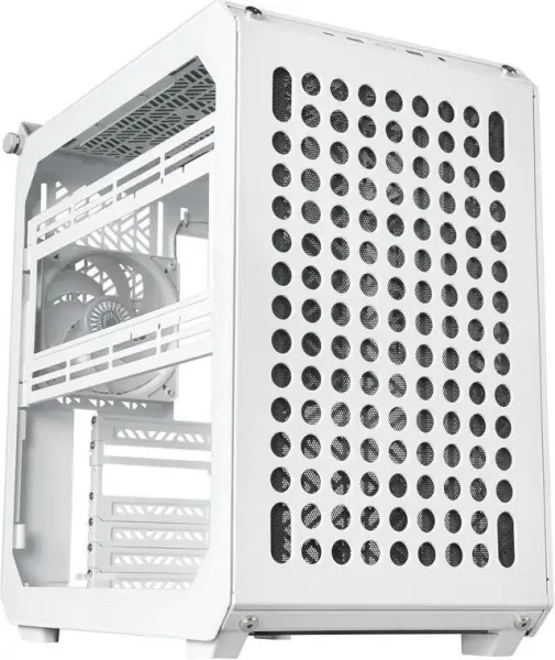 Cooler Master Qube 500 Caja Semitorre Atx/Microatx/Mini-Itx - Ventana Lateral - 7 Ranuras De Expansion - Gestion De Cables - Audio - 2Xusb-A - 1Xusb-C - 415X231X406Mm - Color Blanco