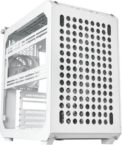 Cooler Master Qube 500 Semitorre ATX/MicroATX/Mini-ITX - Ventana Lateral - 2xUSB-A, 1xUSB-C - Blanco