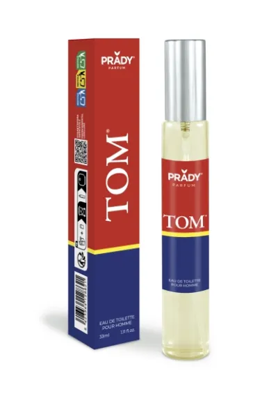 Prady Colonia de Hombre Tom 33 ml - Spray Pulverizador