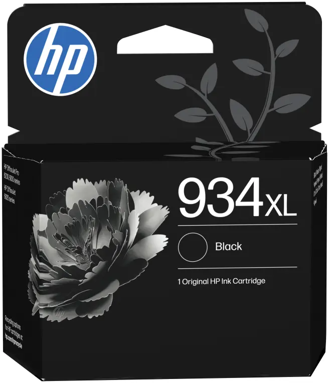 HP Cartucho De Tinta Original 934XL Alta Capacidad Negro