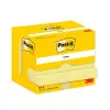Post-It Notas Adhesivas 653 100H 38x51mm Amarillo Canario Paquete 12 Unidades