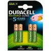 Duracell Pila Recargable HR03 AAA 900mAh Blister de 4 Unidades