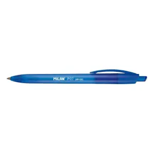 Milan P07 Bolígrafo Retráctil de Gel 0.7mm Secado Rápido Color Azul
