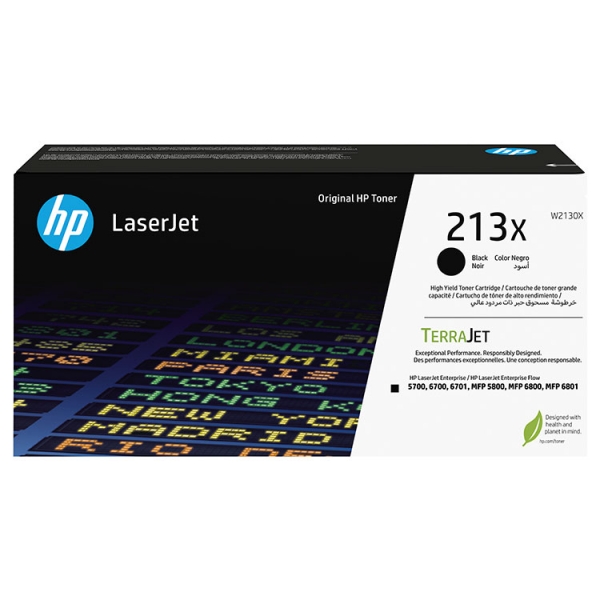 Hp W2130X Negro Cartucho De Toner Original - 213X
