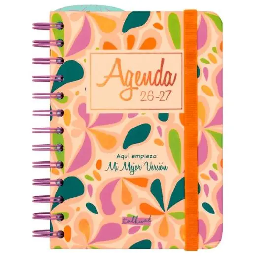 FINOCAM AGENDA TALKUAL PARA ESTUDIANTES ESPIRAL 8º-120X169MM SVH VERSIÓN CURSO 2026-2027