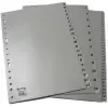 Grafoplás Juego Abecedario Folio 16 Taladros PP Opaco Gris