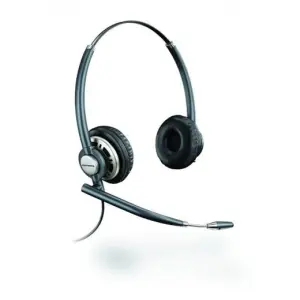 HP POLY AURICULARES ENCOREPRO HW720 DIADEMA BIAURAL C/ CABLE MICRÓFONO NEGRO