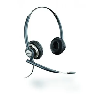 HP Poly Auriculares EncorePro HW720 Diadema Biaural con Cable y Micrófono Negro
