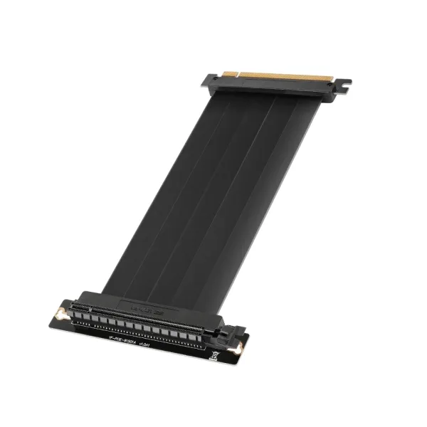Mars Gaming Cable Riser PCIe 4.0 x16 Flexible Negro Conector 90º