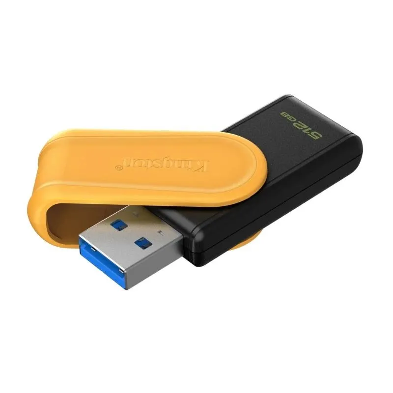Kingston DataTraveler Exodia 512GB USB 3.2 Gen 1 Memoria USB Tapa Giratoria Amarillo