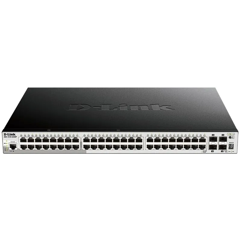 D-Link Dgs-1510-52Xmp/E Switch 52Xgb Poe+ 4X10Gb