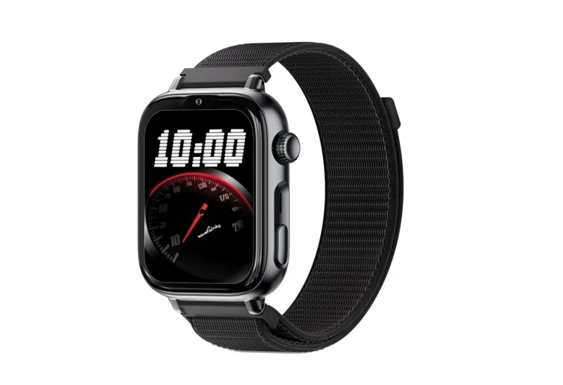 Savefamily Reloj Inteligente Smartwatch Infantil Savewatch Plus 2 - Pantalla Amoled - Carcasa Negra - Correa Tela Negra