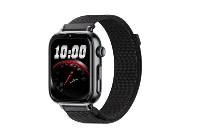 Savefamily Reloj Inteligente Smartwatch Infantil SaveWatch Plus 2 - Pantalla Amoled - Carcasa Negra - Correa Tela Negra