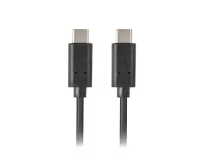 Lanberg Cable USB 2.0 USB-C 1.8m Negro