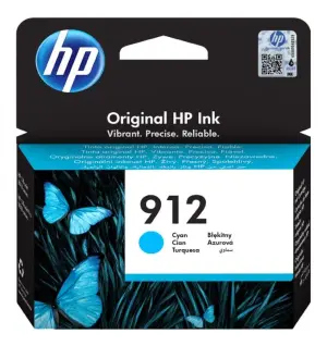HP 912 Cartucho de Tinta Original Cyan