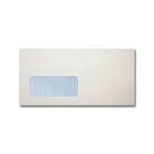 Yosan Sobre Offset Americano 90Gr 115X225 Blanco Tira Autoadhesiva Y Con Ventana Izquierda -500U-