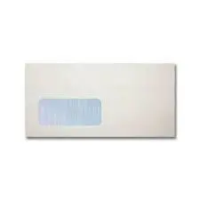 Yosan Sobre Americano Autoadhesivo 90gr 115x225mm Blanco Con Ventana Izquierda - 500 Unidades