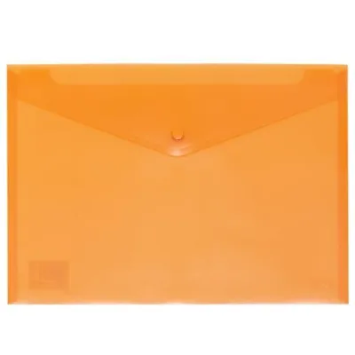 Grafoplás Folio Polipropileno Translúcido Naranja Sobre Broche EcoPlás