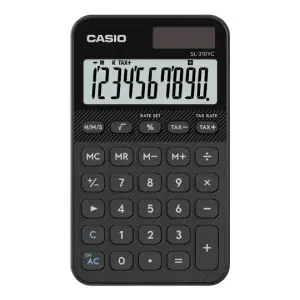 CASIO CALCULADORA DE OFICINA SL-310YC-BK 10 DÍGITOS NEGRO